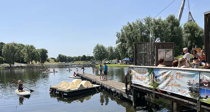 Olympiapark: "Wellbeing for Life Festival" fand am 18. Juni 2022 erstmals in München statt (©Foto:Martin Schmitz)